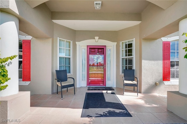 view of property entrance