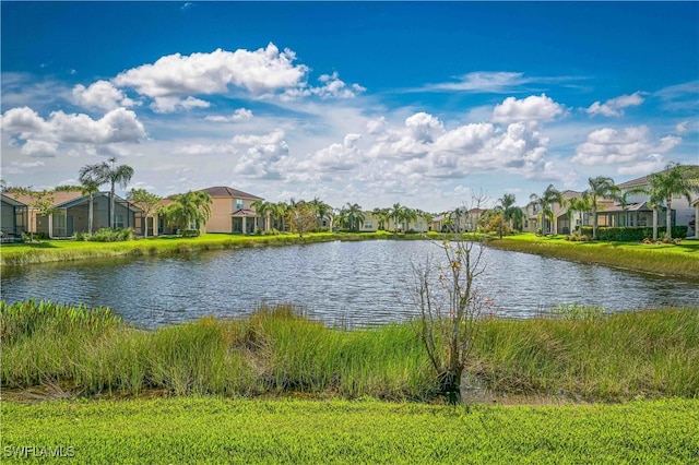 property view of water