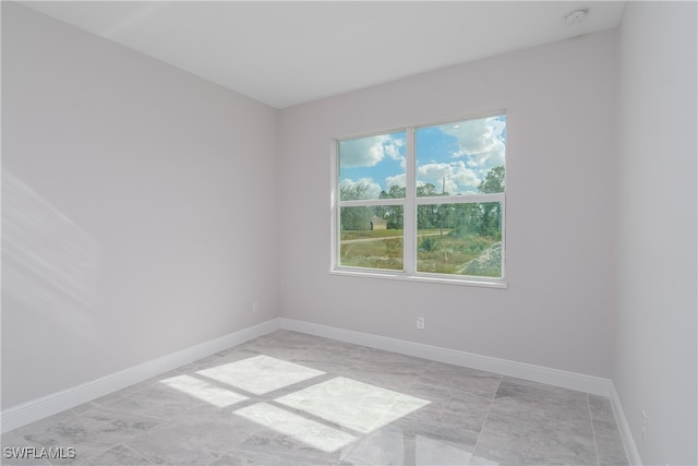 view of unfurnished room