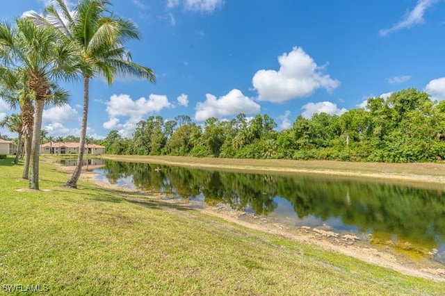 property view of water