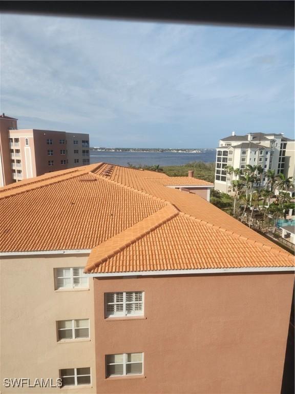 view of water feature