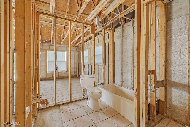 bathroom with toilet