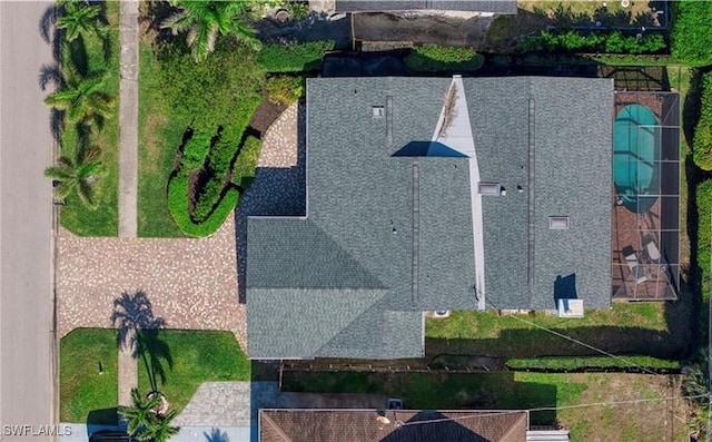 drone / aerial view
