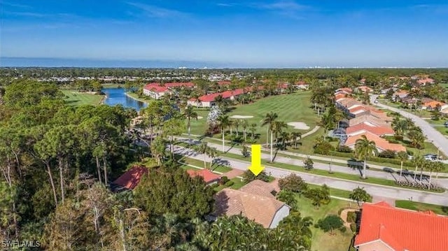4368 Royal Wood Blvd, Naples, FL 34112 - bird's eye view with a water view