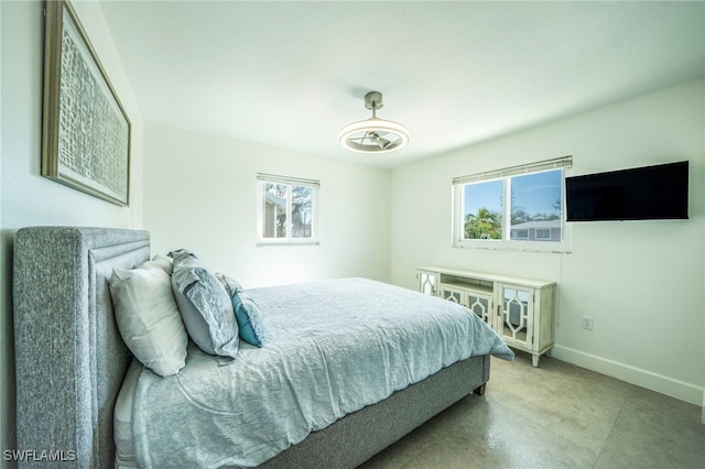 21671/21673 Indian Bayou Dr, Fort Myers Beach, FL 33931 - bedroom with baseboards