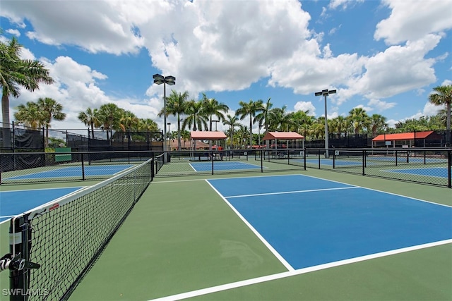 view of sport court