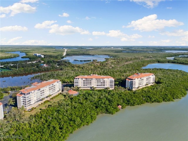 269 Vintage Bay Dr Unit C-13, Marco Island, FL 34145 - bird's eye view of a large body of water and apartment complex / building