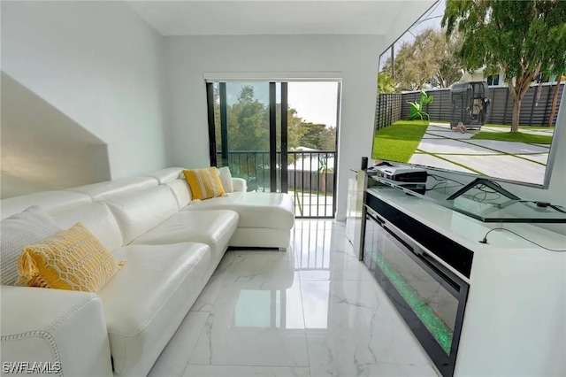 view of living room