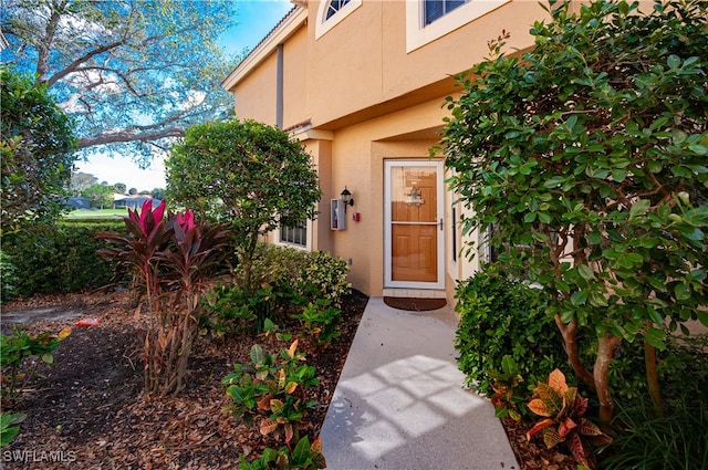 view of property entrance