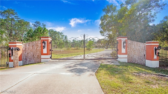 view of gate