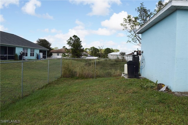 view of yard