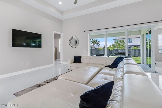 view of living room