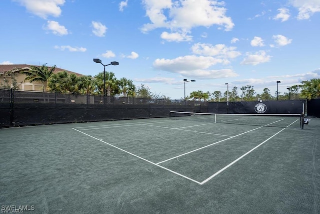 3741 Pleasant Springs Dr, Naples, FL 34119 - view of sport court featuring fence and community basketball court
