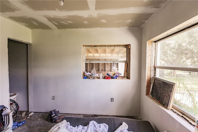 bedroom featuring multiple windows