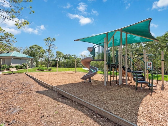 view of playground