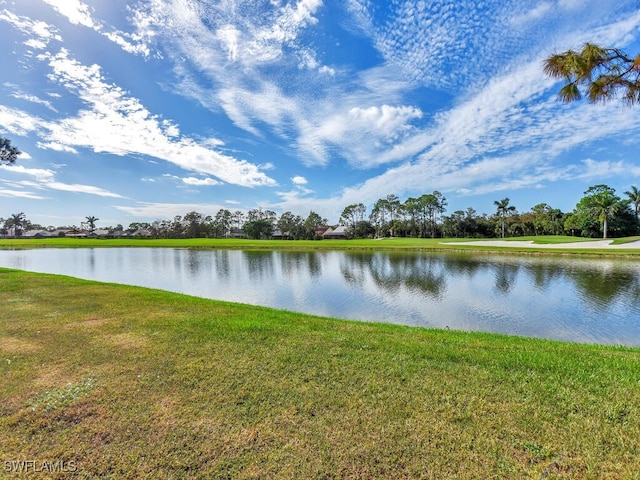 property view of water