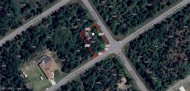 1405 Calico Ln, Port Charlotte FL, 33953 land for sale