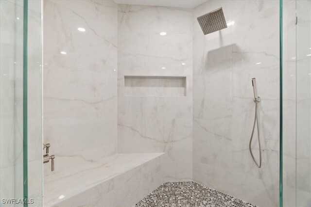 4951 Bonita Bay Blvd Unit 2205, Bonita Springs, FL 34134 - full bath with a marble finish shower