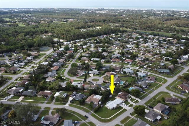 2600 Poinciana St, Naples, FL 34105 - view of property location featuring nearby suburban area and a heavily wooded area