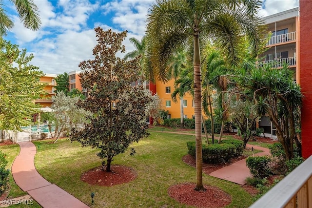 2366 E Mall Dr Unit 211, Fort Myers, FL 33901 - view of home's community with a lawn