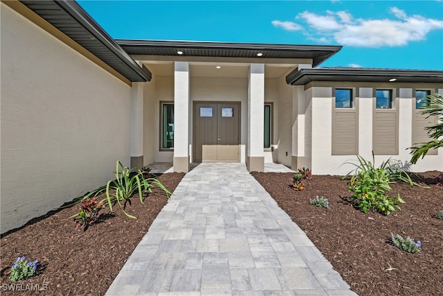 view of property entrance