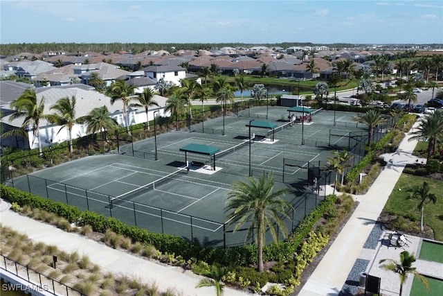 view of sport court