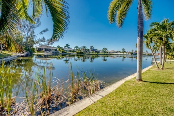 property view of water