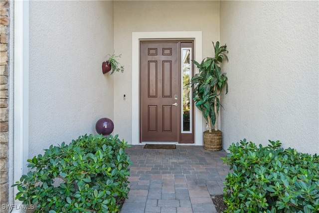 view of entrance to property