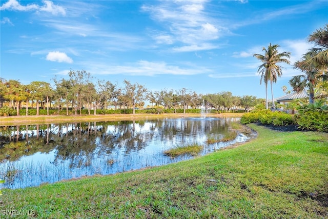 property view of water