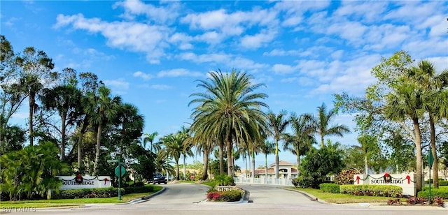 view of road