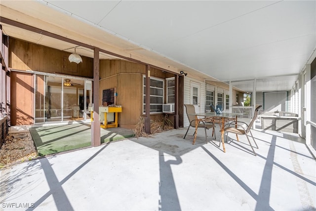 view of patio / terrace with cooling unit