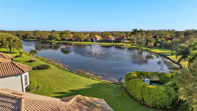 12656 Grandezza Cir, Estero, FL 33928 - water view with nearby suburban area