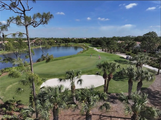 12656 Grandezza Cir, Estero, FL 33928 - view of property's community featuring a water view and golf course view