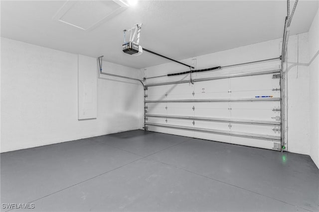 7014 Alfa Cir, Labelle, FL 33935 - garage with a garage door opener