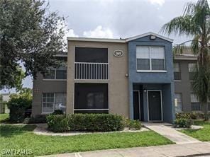 view of front of property with stucco siding
