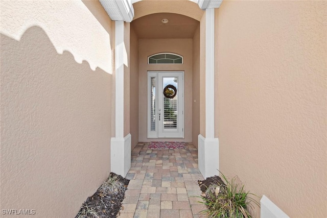 view of entrance to property