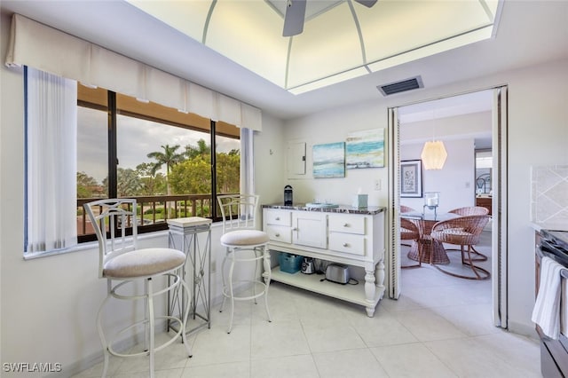 413 Augusta Blvd Unit 305, Naples, FL 34113 - dining area with light tile patterned flooring