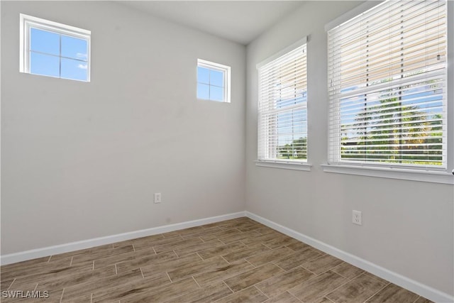 view of empty room