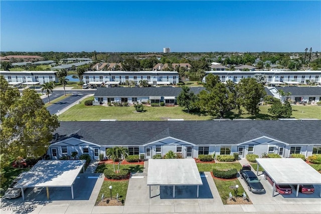 6842 Bogey Dr, Fort Myers, FL 33919 - bird's eye view