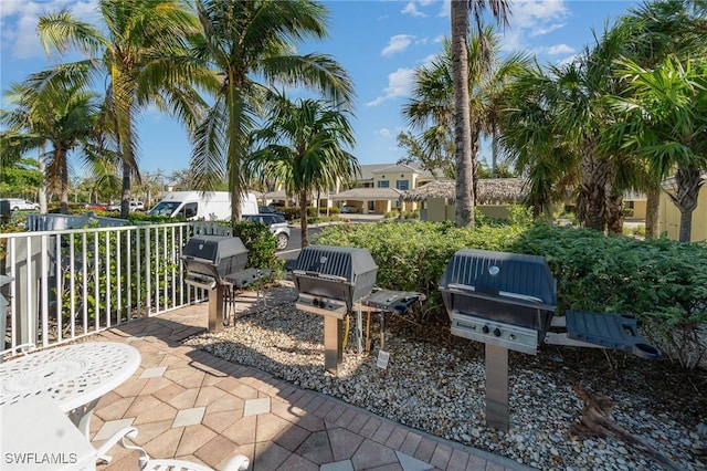 14531 Abaco Lakes Dr Unit 103, Fort Myers, FL 33908 - view of patio / terrace featuring area for grilling