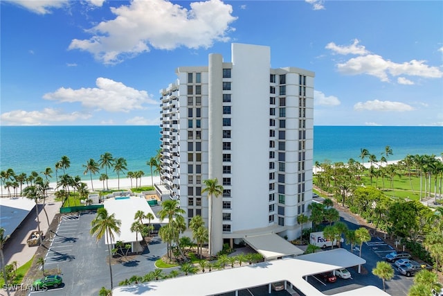 view of property featuring a water view