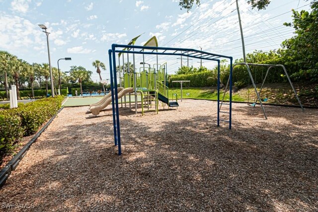 view of communal playground