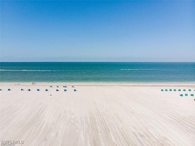 water view with a beach view