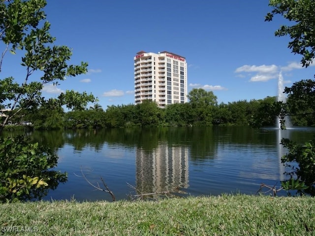 property view of water