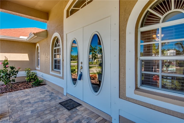 view of property entrance