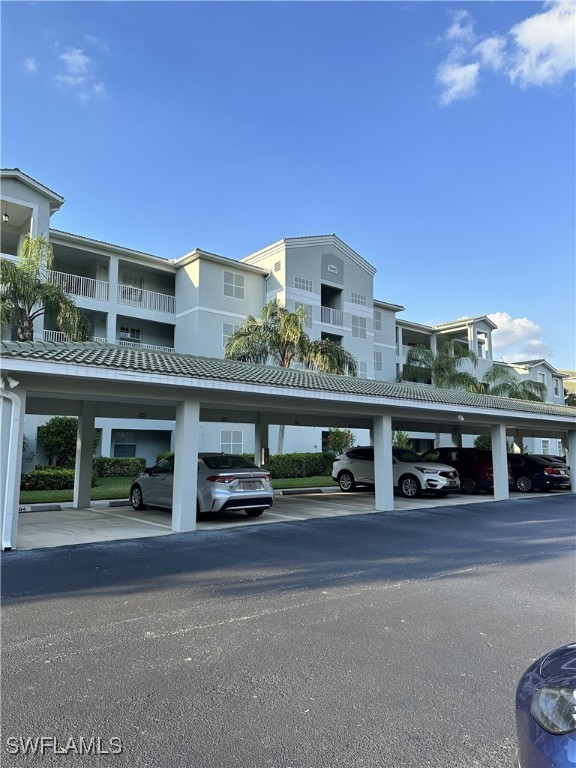 view of vehicle parking