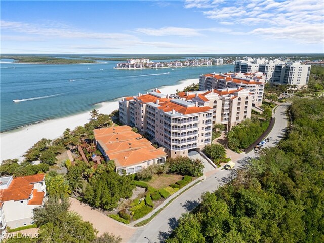 2000 Royal Marco Way Unit 2-407, Marco Island, FL 34145 - drone / aerial view of apartment complex and a large body of water