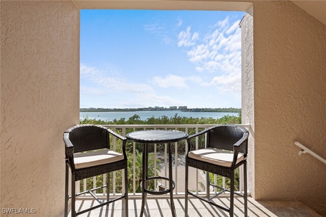 2000 Royal Marco Way Unit 2-407, Marco Island, FL 34145 - balcony with a water view