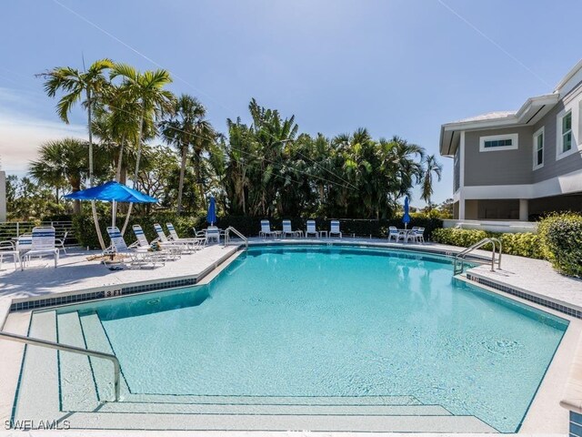 2000 Royal Marco Way Unit 2-407, Marco Island, FL 34145 - community pool featuring a patio area