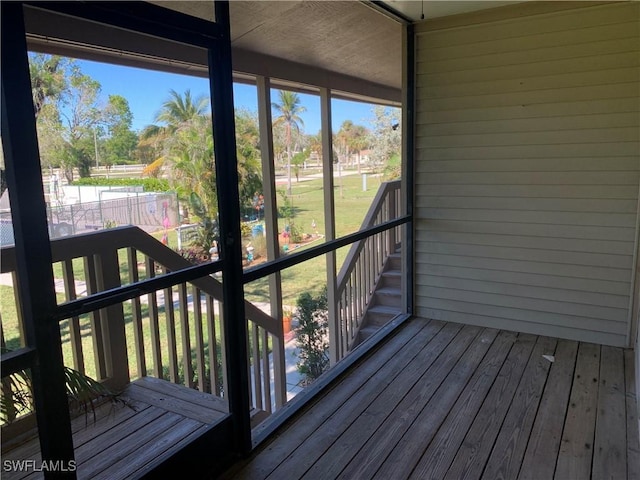 13508 Siesta Pines Ct Unit 8, Fort Myers, FL 33908 - view of unfurnished sunroom